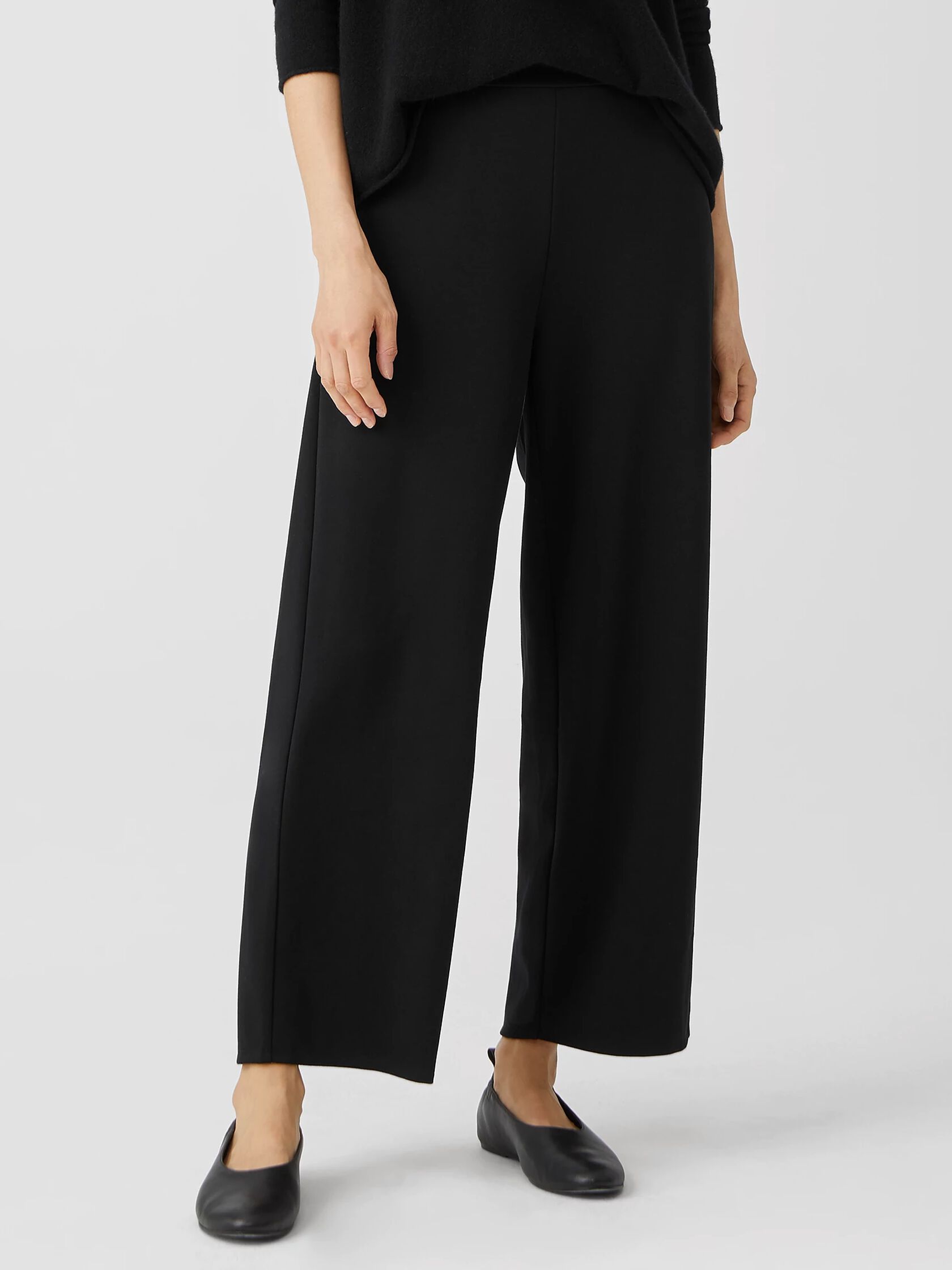 Flex Ponte Wide-Leg Pant