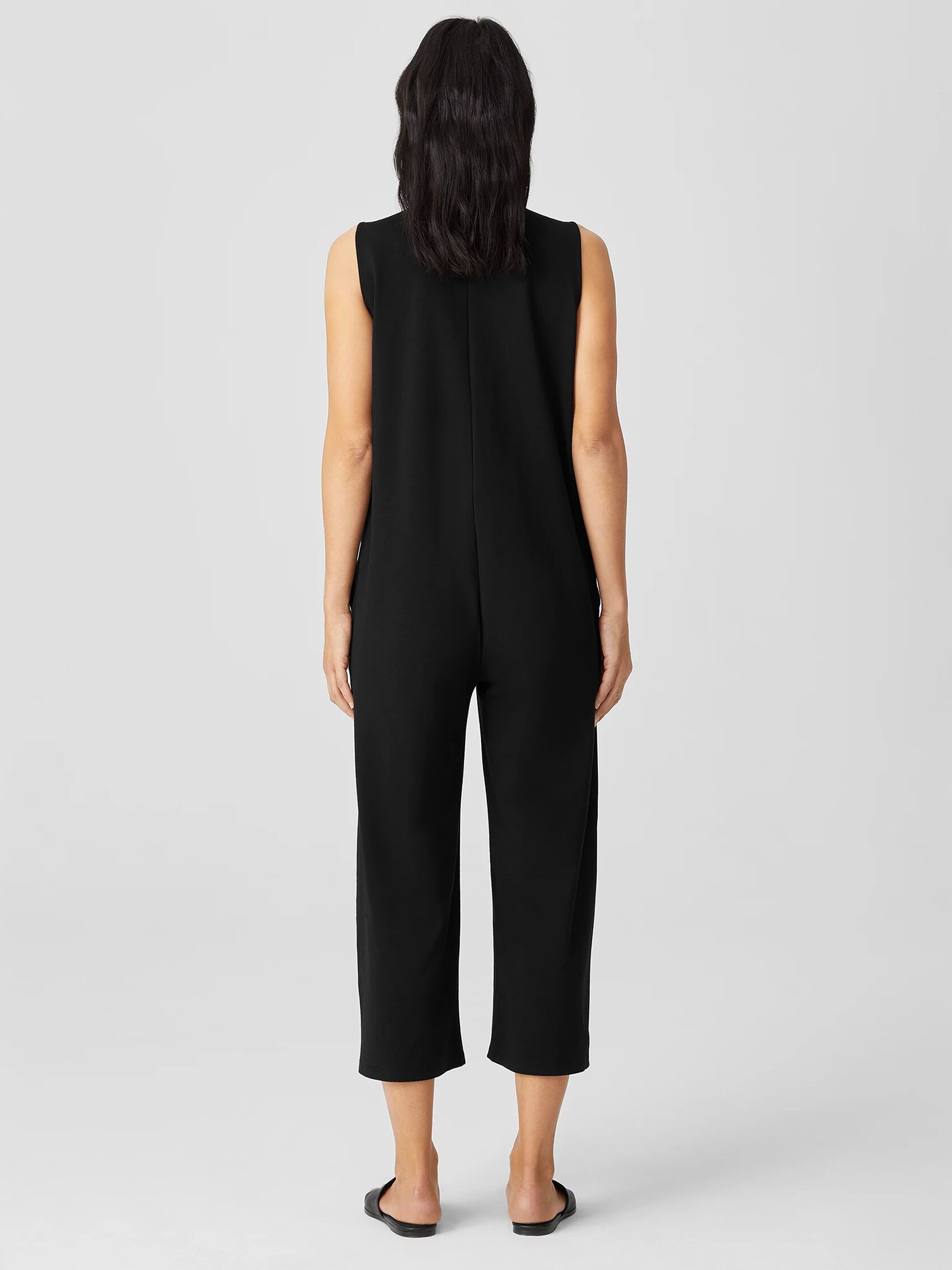 Cotton Ponte Jumpsuit