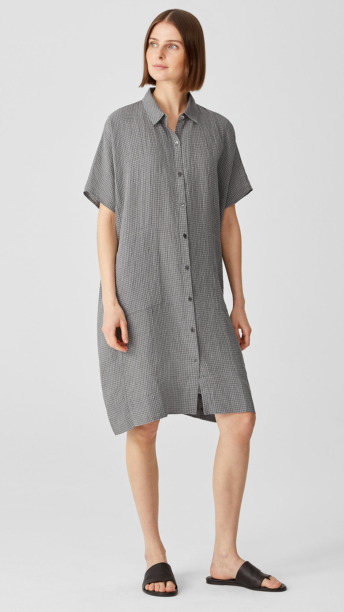Eileen fisher shirtdress store