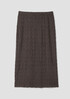 Bubble Jacquard Pencil Skirt