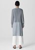 Organic Linen Cotton Cord Long Cardigan