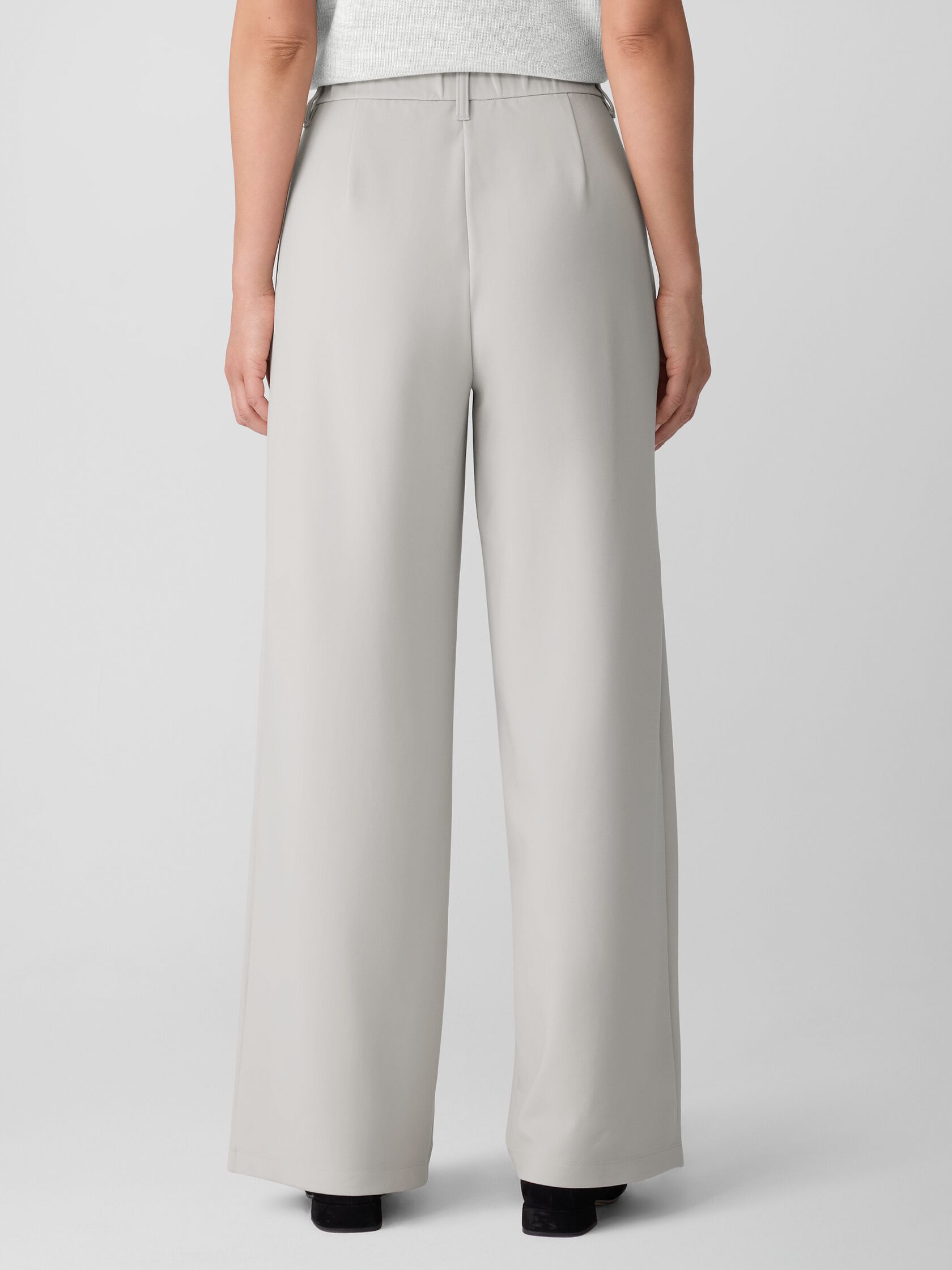 Washable Flex Ponte&nbsp;Wide Trouser Pant