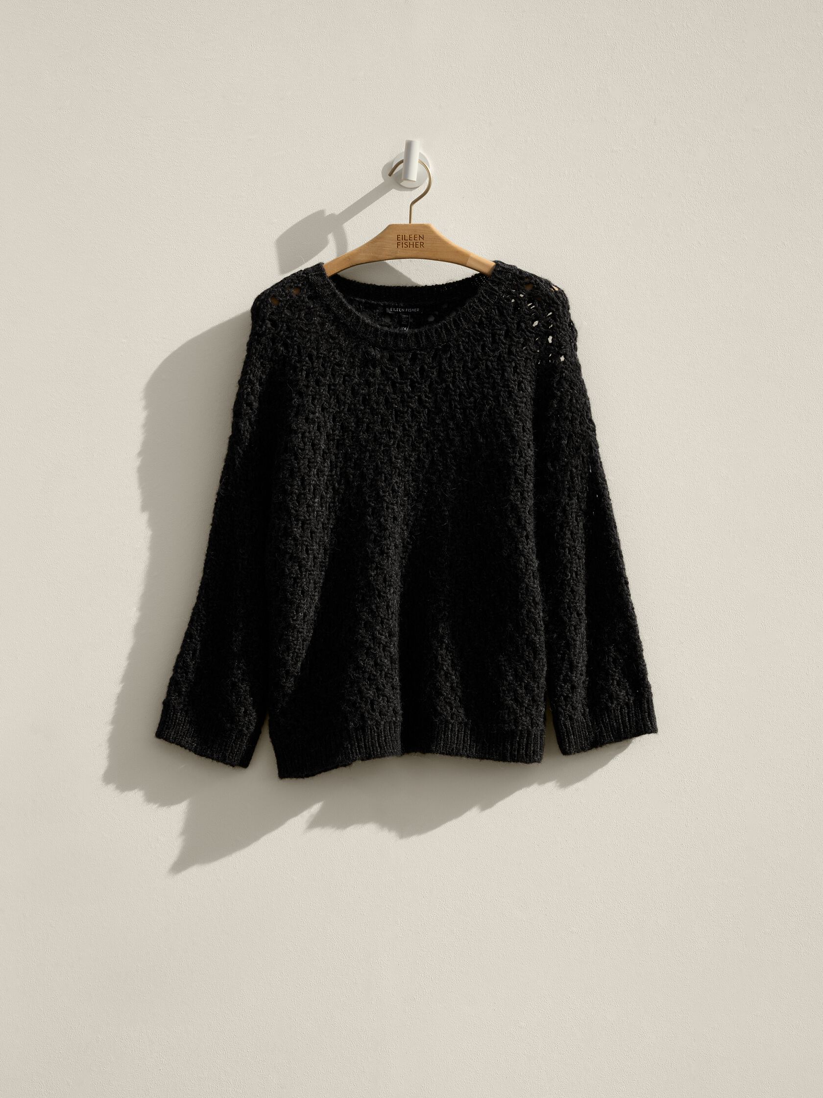 Renew Peruvian Alpaca Crewneck Sweater, XS