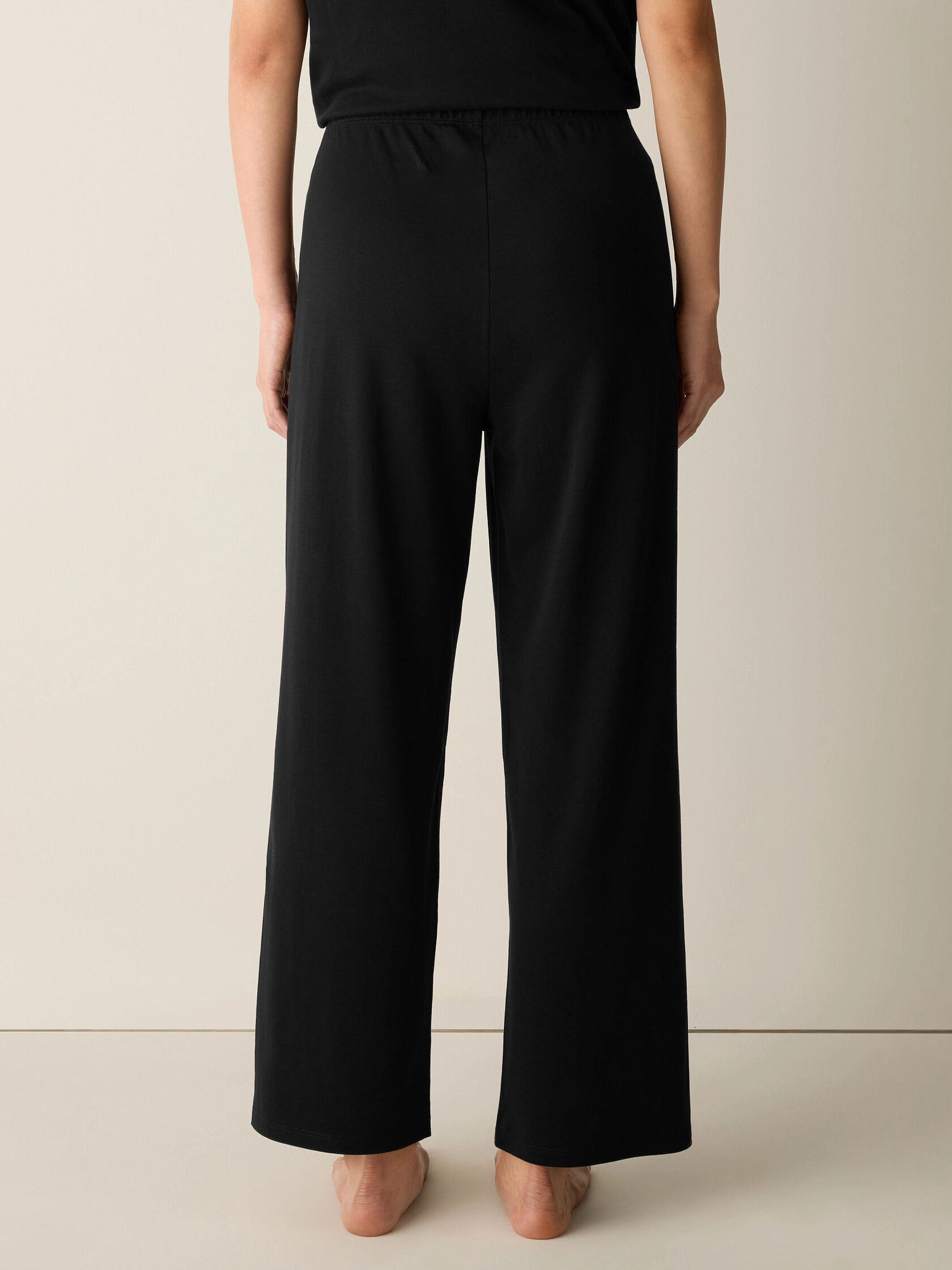 Organic Cotton Interlock Straight Sleep Pant