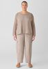 Washable Stretch Crepe Cargo Pant