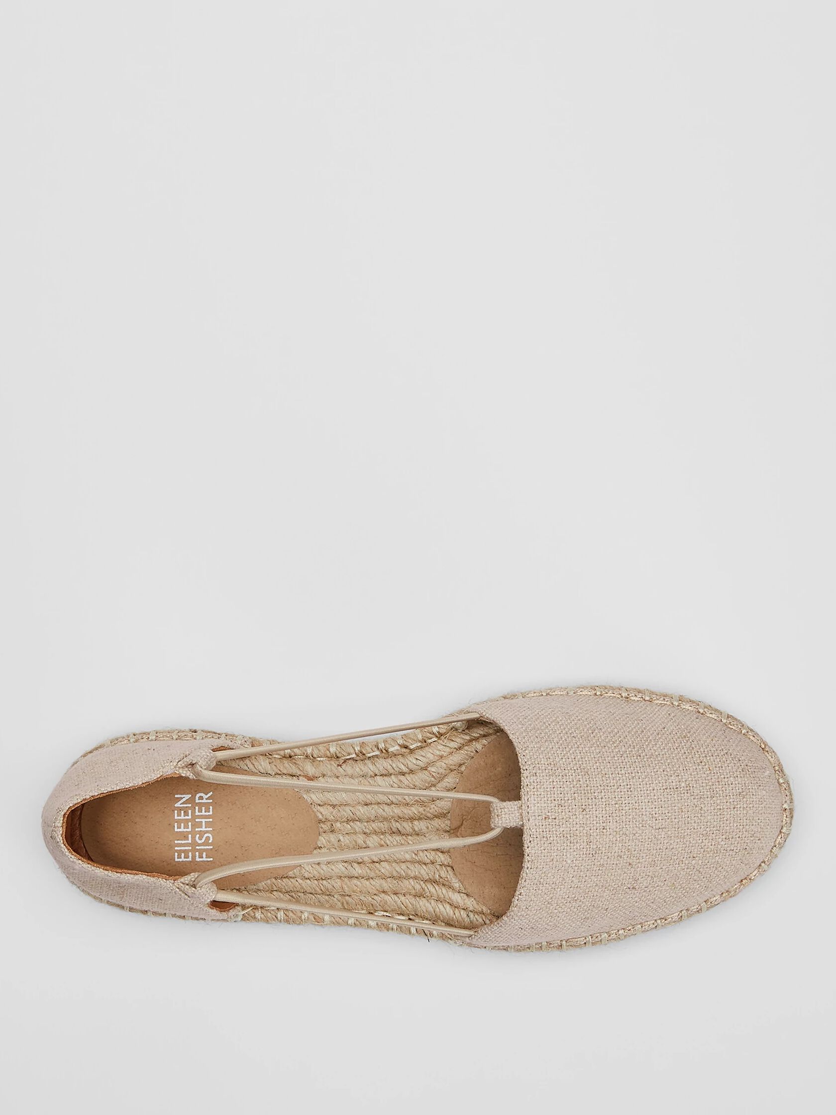 Lee Linen Espadrille Flat