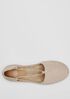 Lee Linen Espadrille Flat