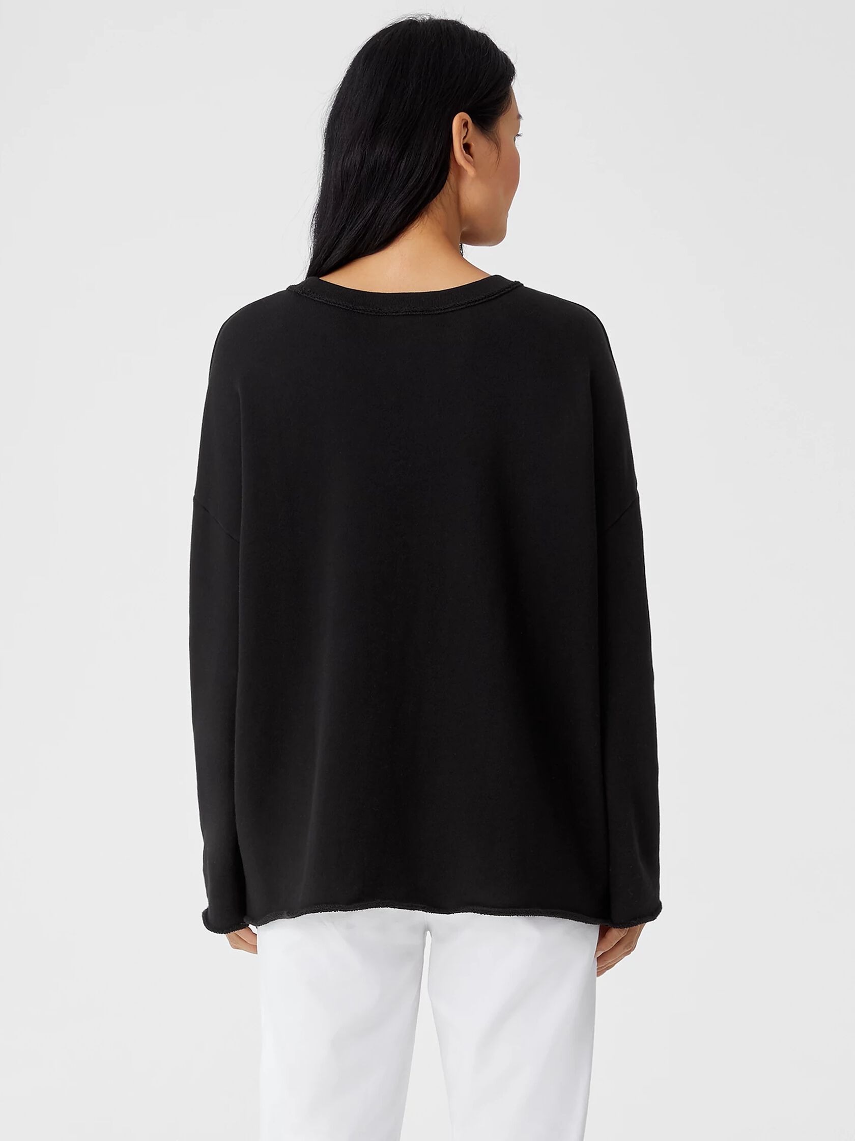 Organic Cotton French Terry Boxy Tunic