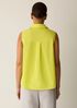 Organic Cotton Poplin Classic Collar Sleeveless Shirt
