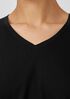 Organic Pima Cotton Jersey V-Neck Tee