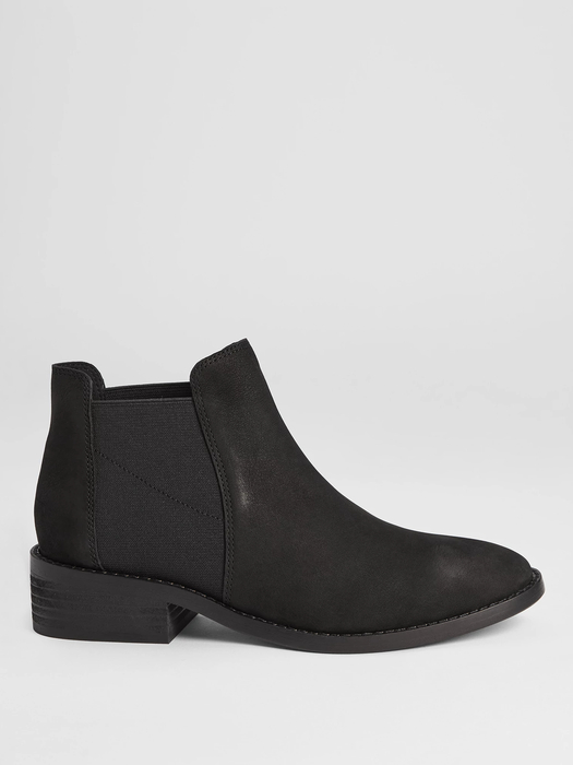 Roy Tumbled Nubuck Leather Bootie