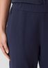 Pima Cotton Stretch Jersey Tapered Pant
