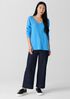 Italian Cashmere V-Neck Top