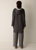 Cotton Nylon Reversible Hooded Coat