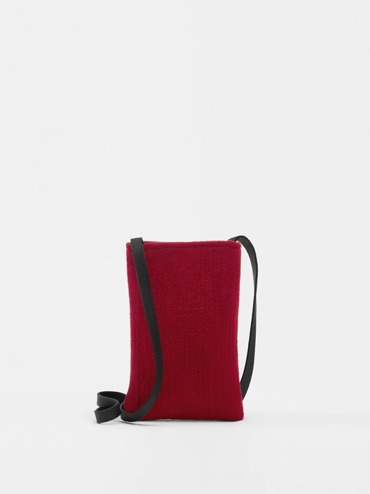 Waste No More Felted Phone Pouch