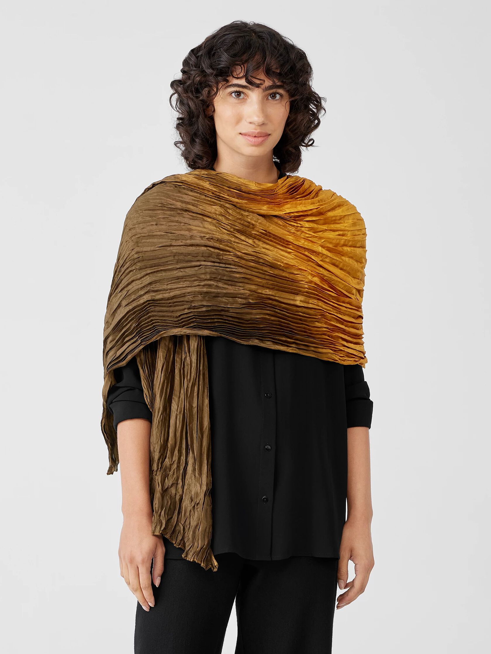 Ombre Whisper Silk Scarf
