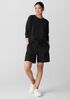 Pima Cotton Stretch Jersey Walking Shorts