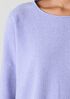 Organic Cotton Chenille Jewel Neck Top