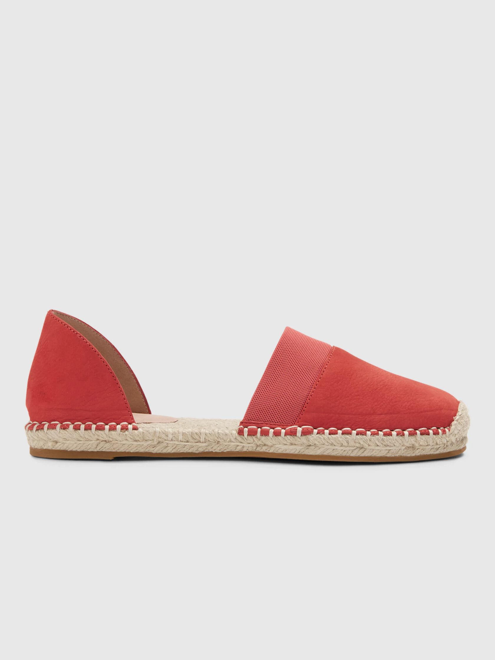 Lady Tumbled Nubuck Espadrille