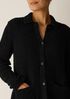 Organic Cotton Fluff Classic Collar Cardigan