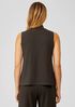Fine Jersey Mock Neck Tank
