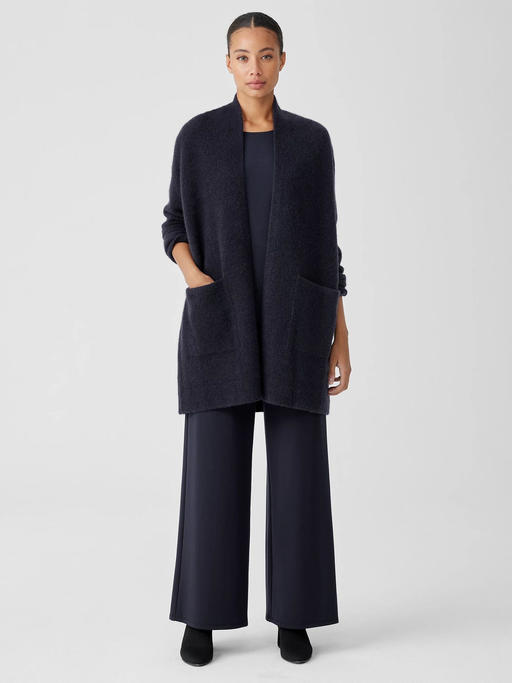 Cashmere Silk Bliss Long Cardigan