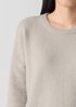 Cashmere Silk Bliss Crew Neck Long Top