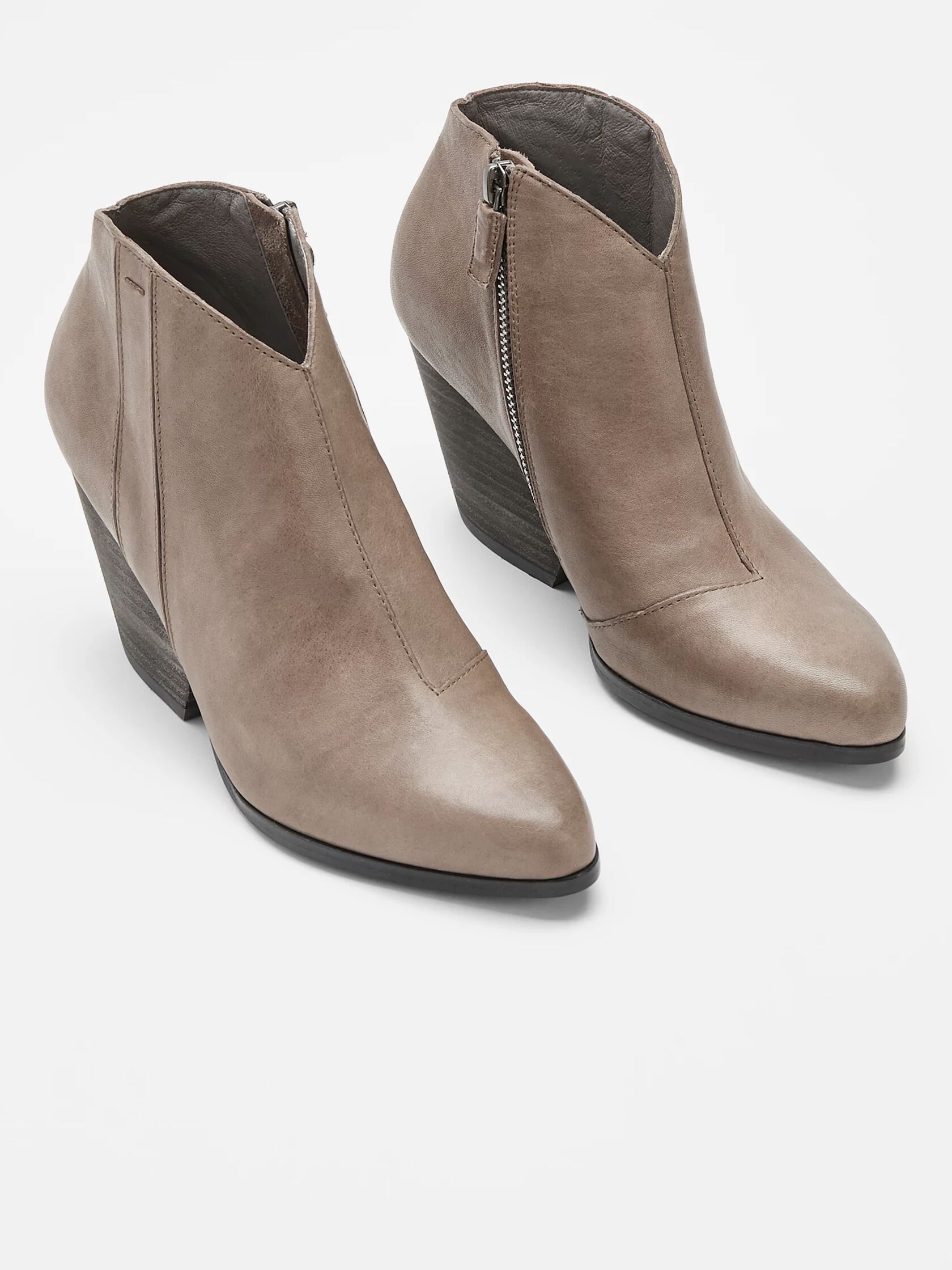 Trail Leather Ankle Bootie
