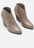 Trail Leather Ankle Bootie