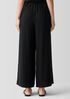 Silk Georgette Crepe Wide-Leg Pant