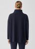 Cozy Brushed Terry Hug Funnel Neck Top