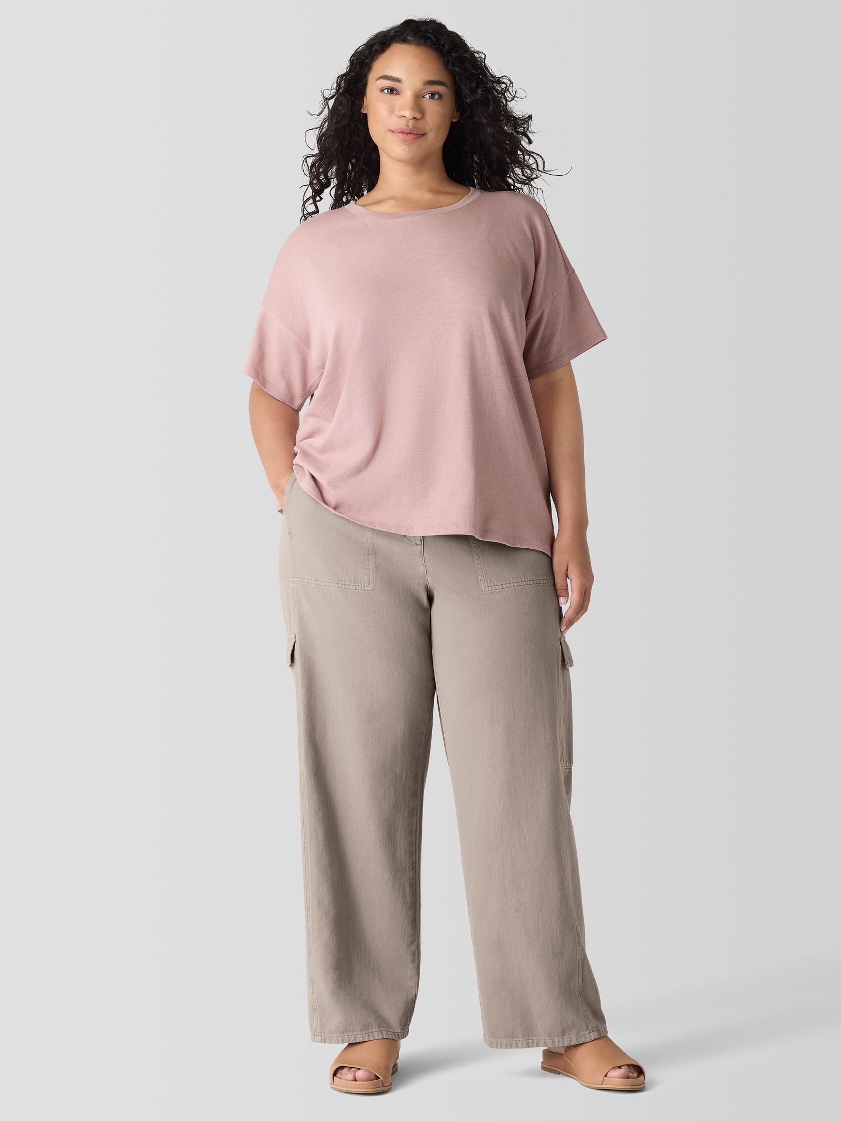 Cozy Organic Cotton Slub Tee