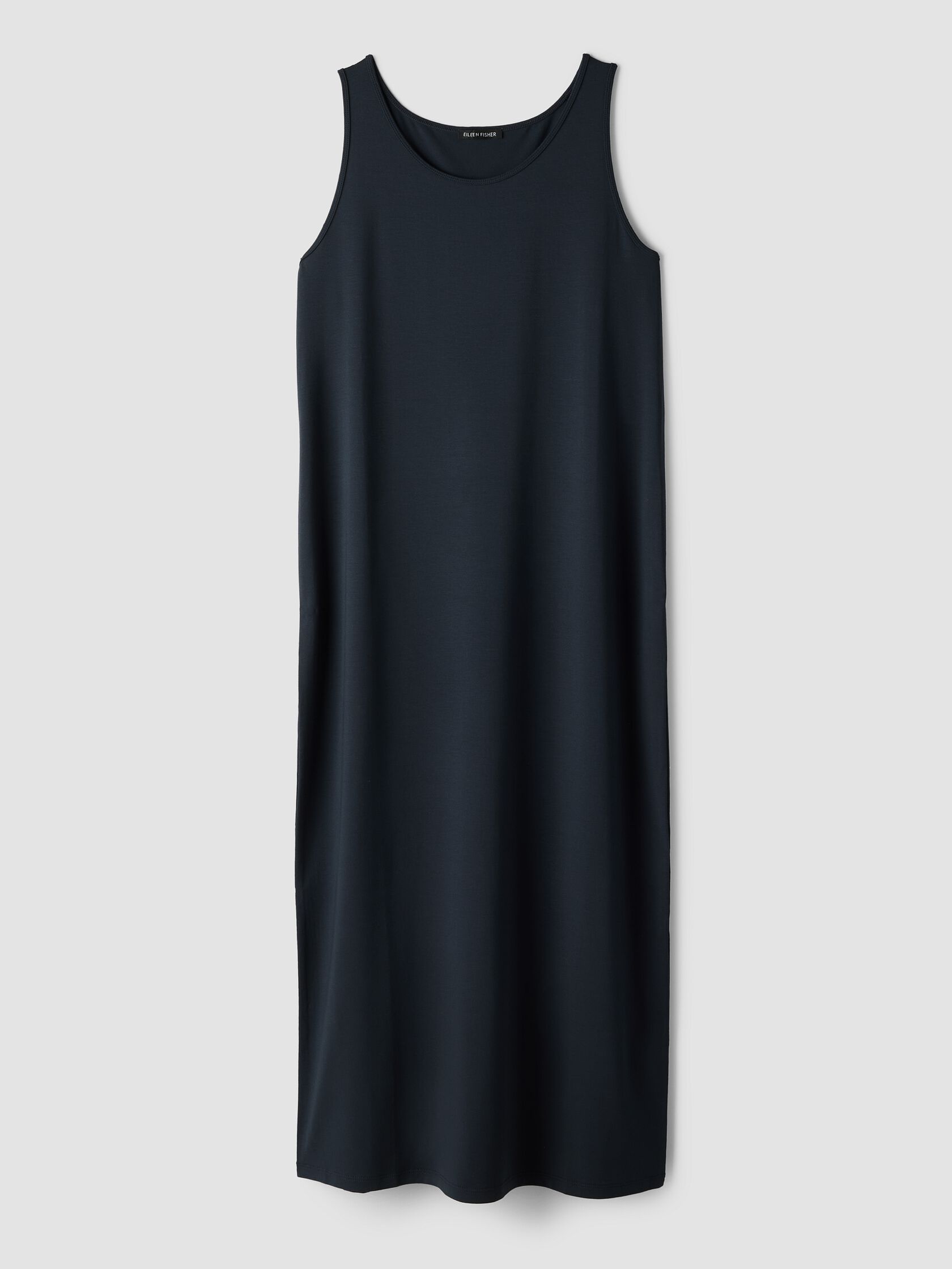 Stretch Jersey Knit Scoop Neck Dress