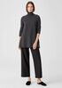 Soft Wool Flannel Straight Pant