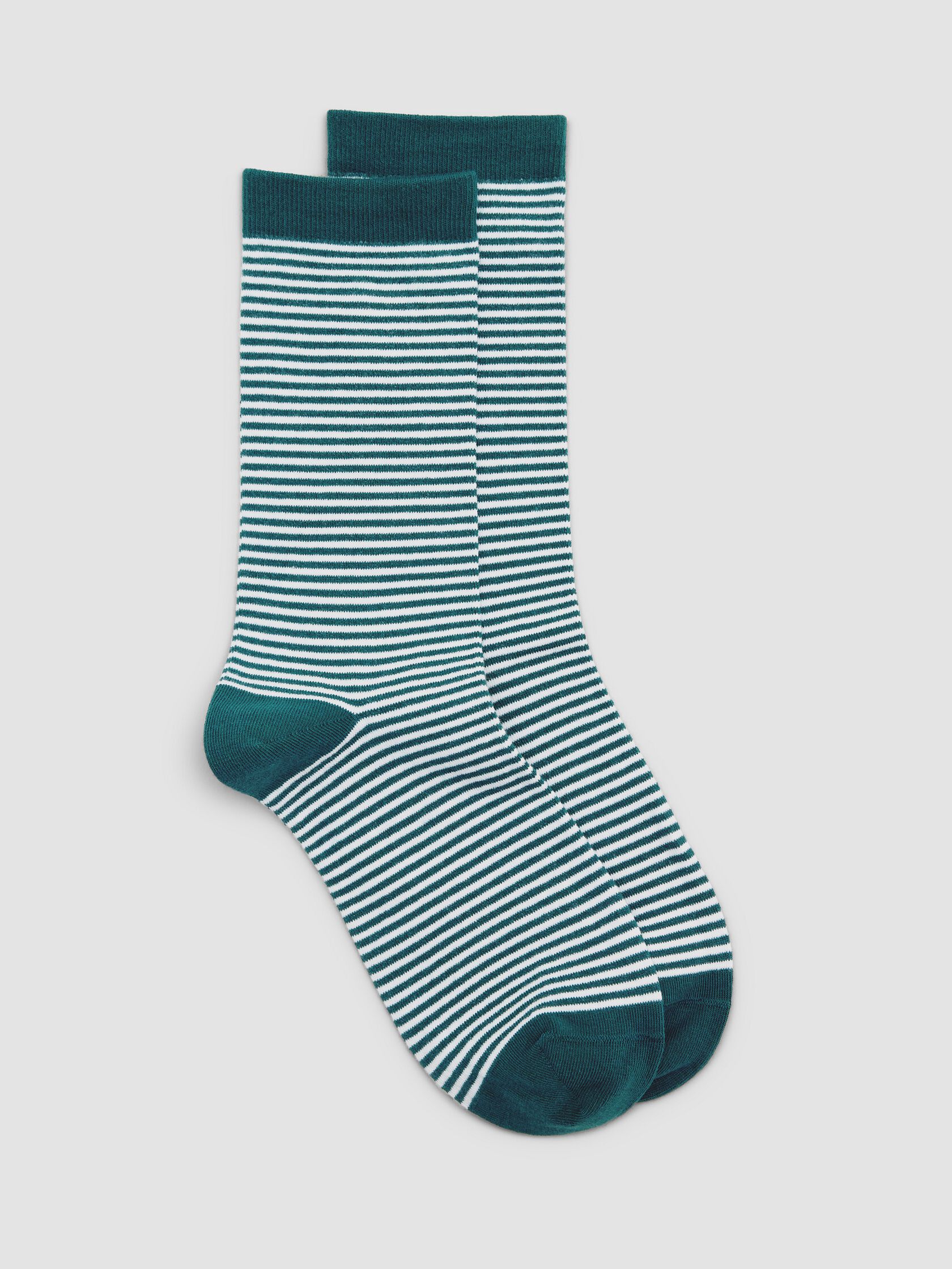 Micro Stripe Cotton Trouser Sock