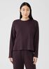 Cozy Brushed Terry Hug Box-Top