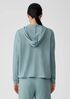 Cozy Waffle Knit Hooded Top