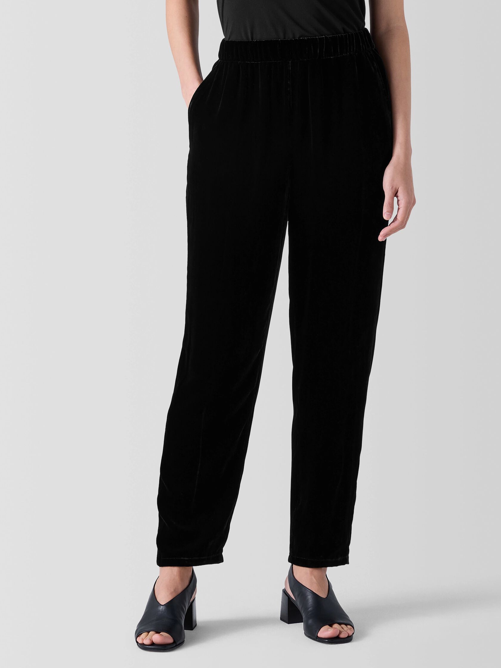 Velvet Tapered Pant