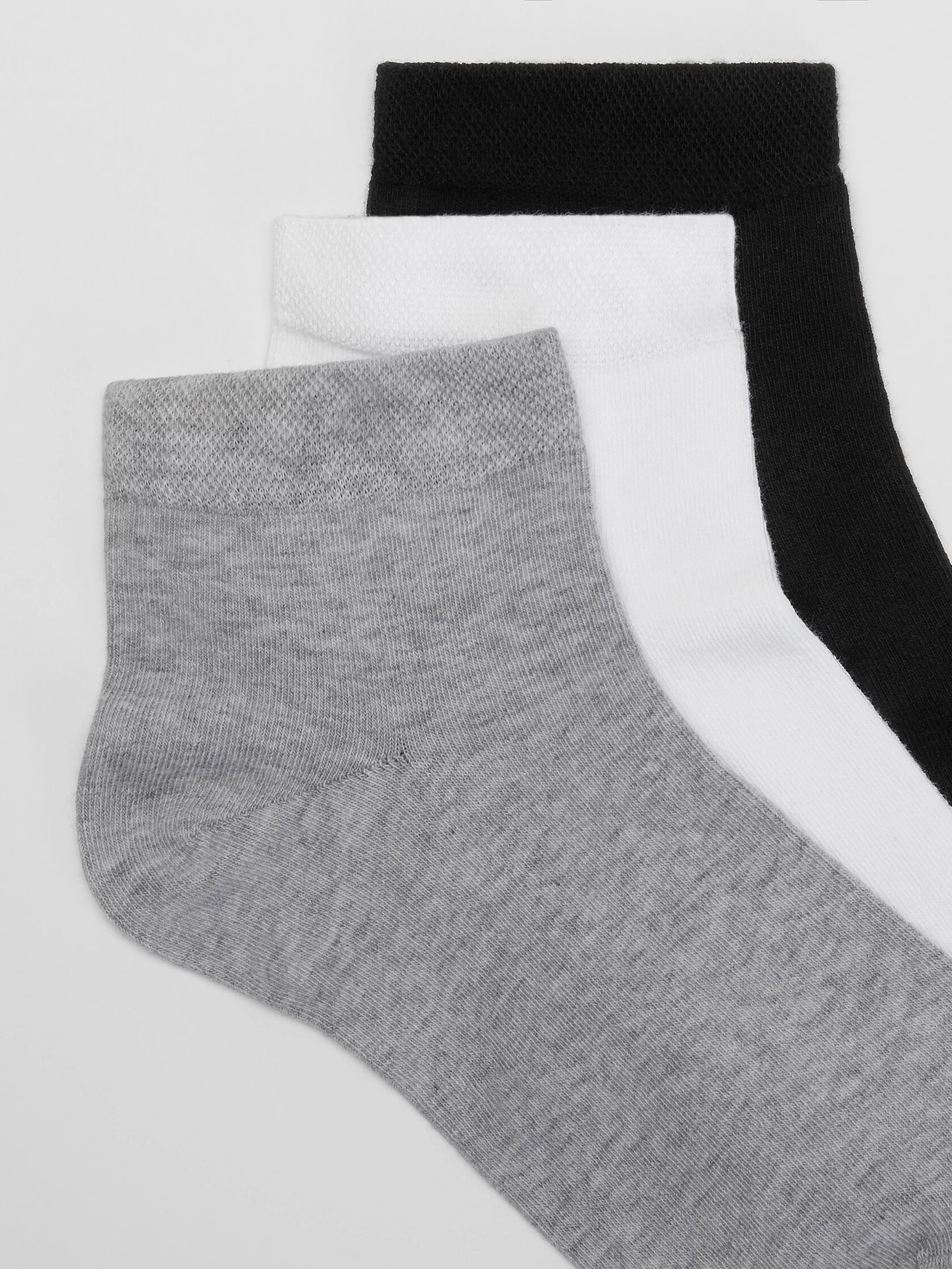 Organic Cotton Ankle Sock 3-Pack