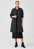 Light Cotton Nylon Stand Collar Coat