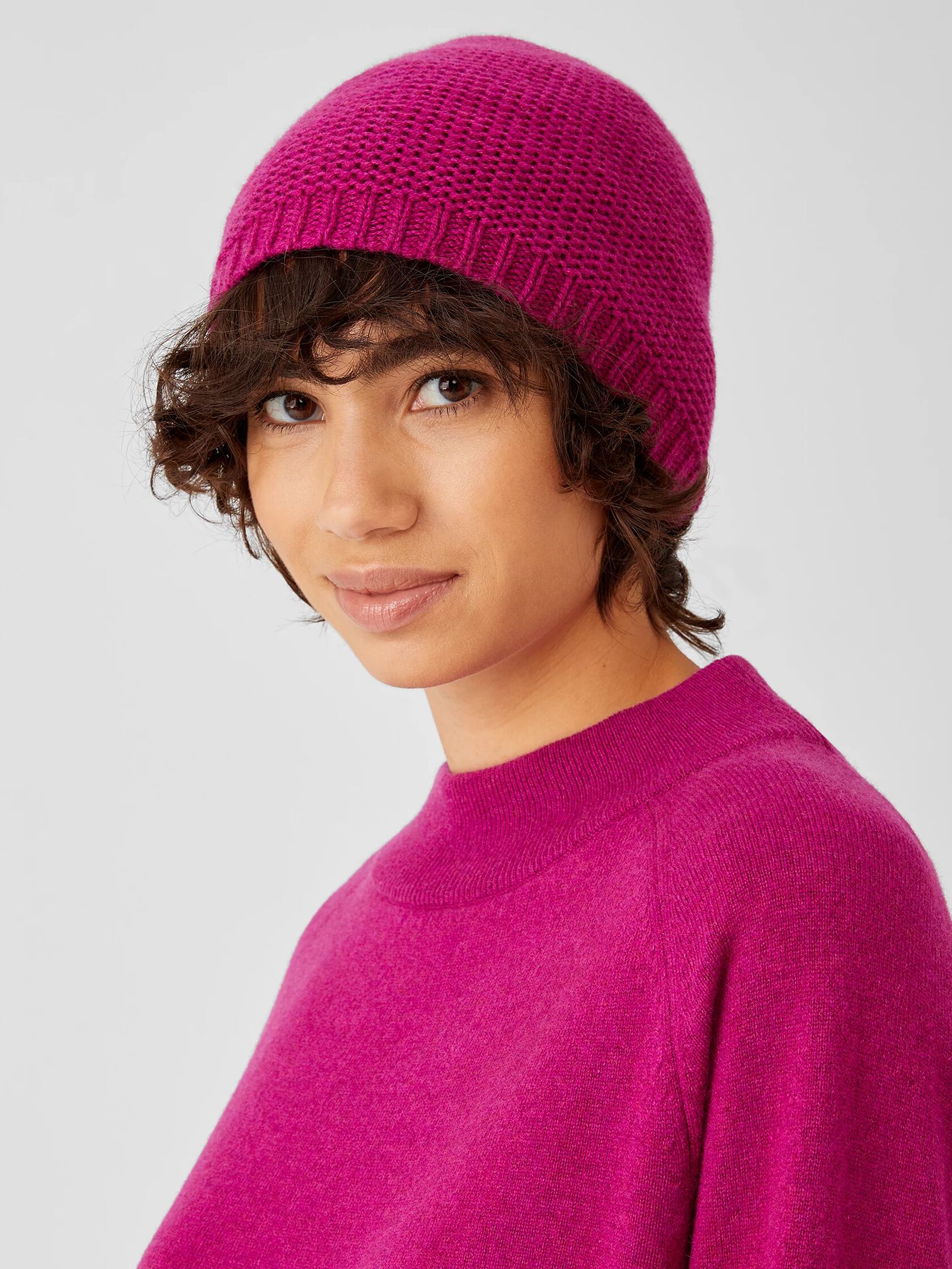 Recycled Cashmere Wool Hat