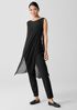 Cotton Blend Ponte Slim Pant