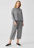 Heathered Organic Cotton Hooded Top
