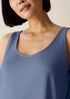 Organic Cotton Interlock Tank Sleep Dress