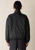 Eggshell Recycled Nylon Stand Collar Jacket