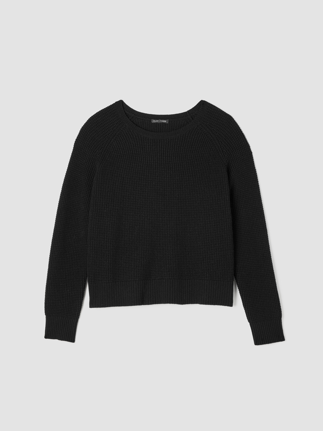 Picture of Cotton & Wool Crewneck Sweater - Women's