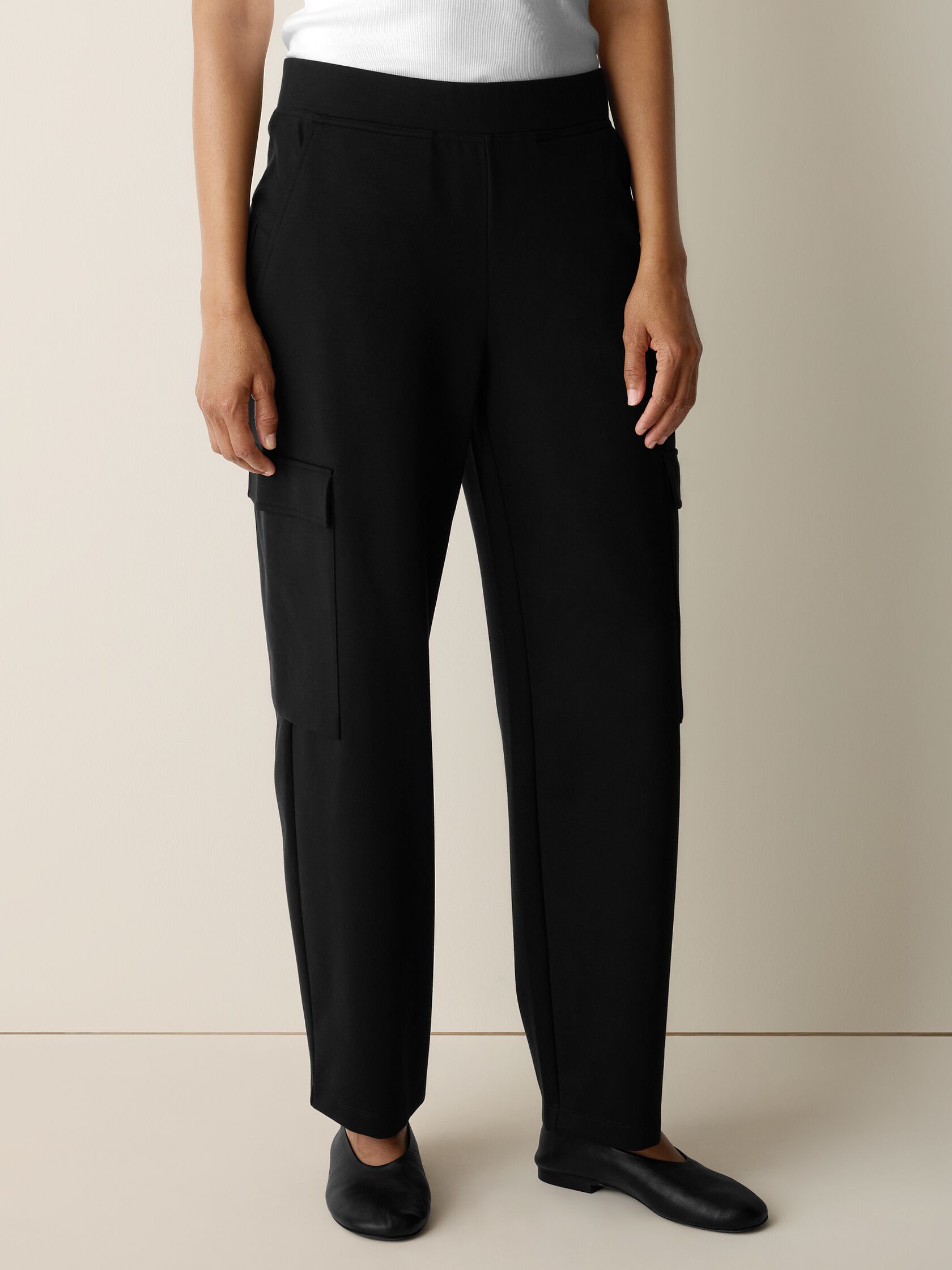 Lightweight Ponte Lantern Cargo Pant