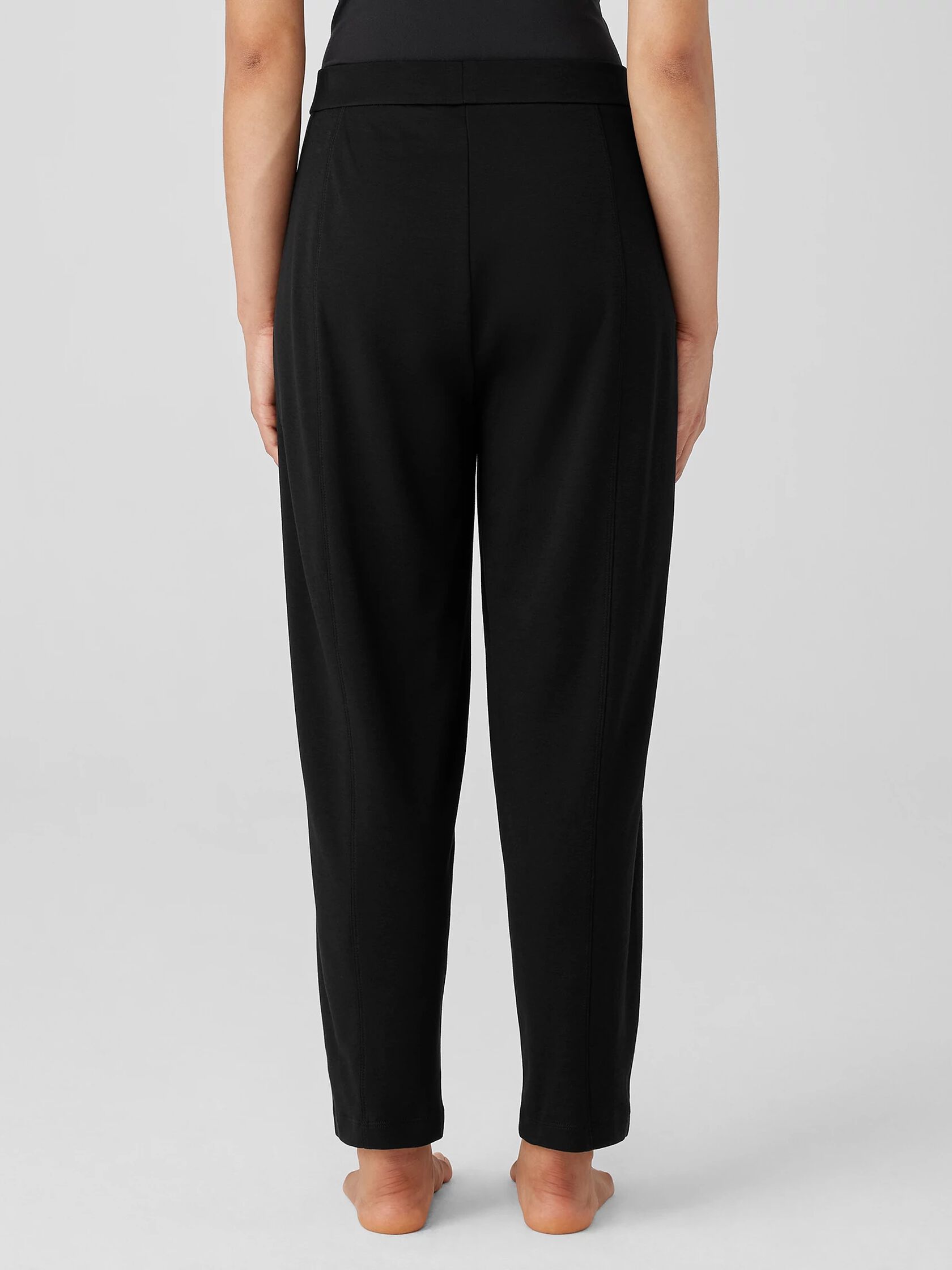 Organic Cotton Interlock Lantern Sleep Pant