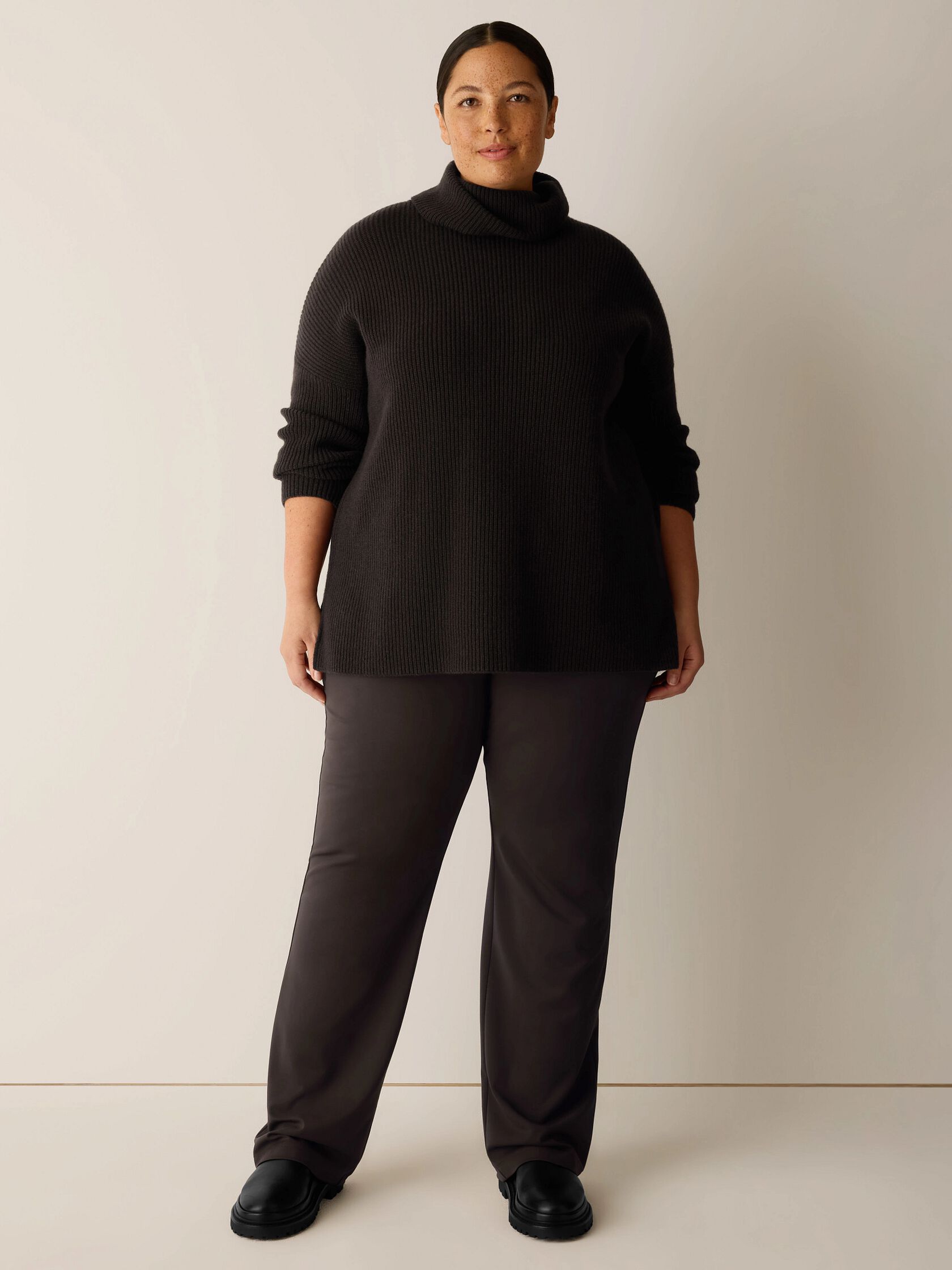 Extra-Fine Ponte Kick Pant