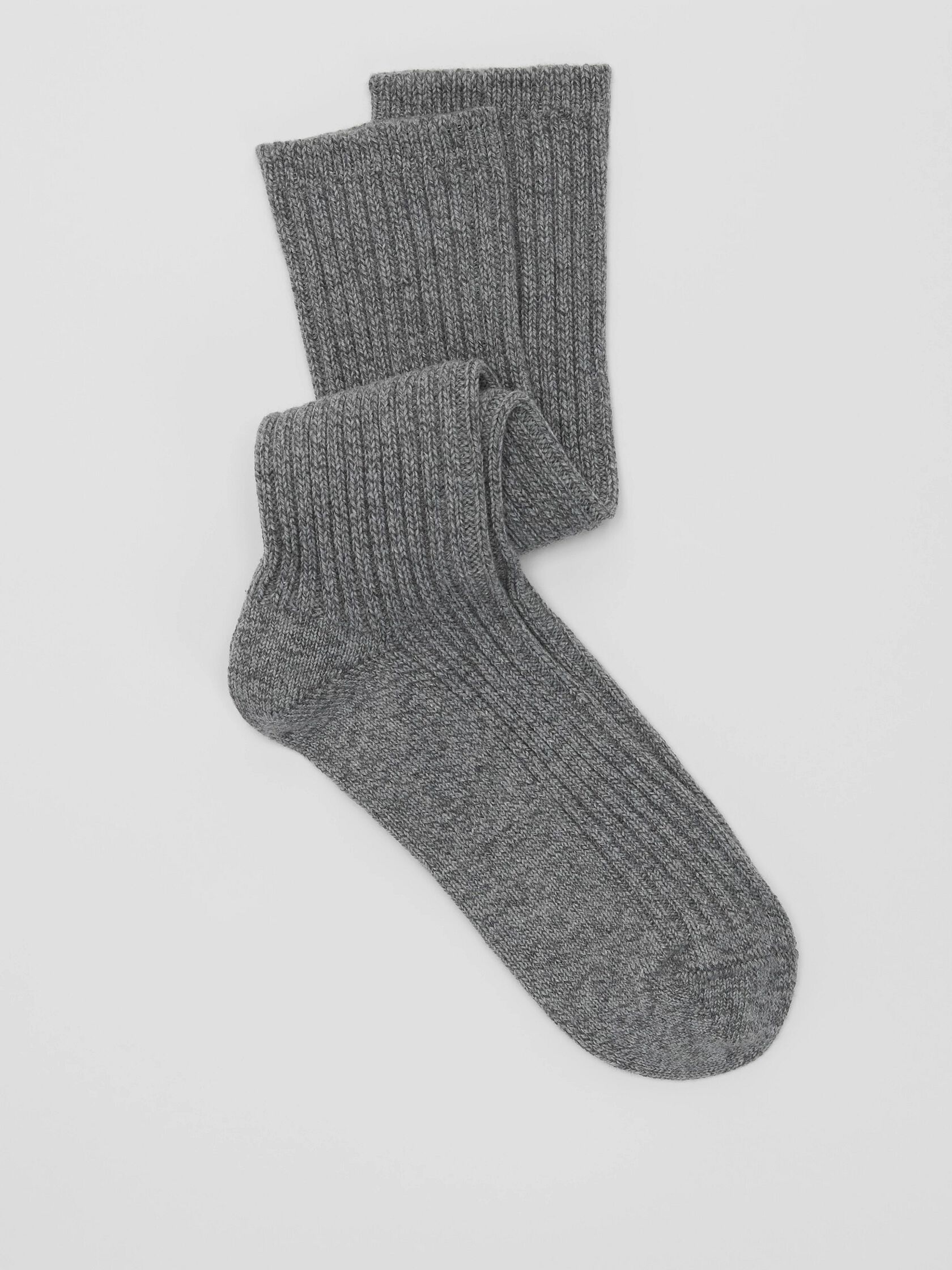 Organic Cotton Marled Slouchy Sock